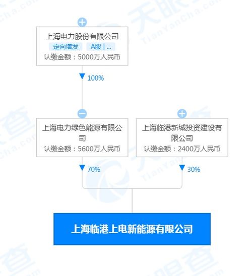 上海電力投資成立新能源公司，注冊資本8000萬專注新興能源技術研發